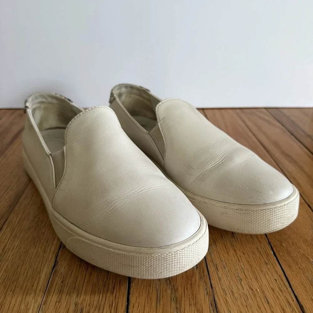 Cole Haan Women's GrandPro Spectator 2.0 Leather Slip On Sneakers W15435 Size 8